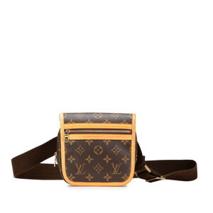 Louis Vuitton Monogram Bum Bag Bosphore Body Belt Crossbody Waist Brown Leather